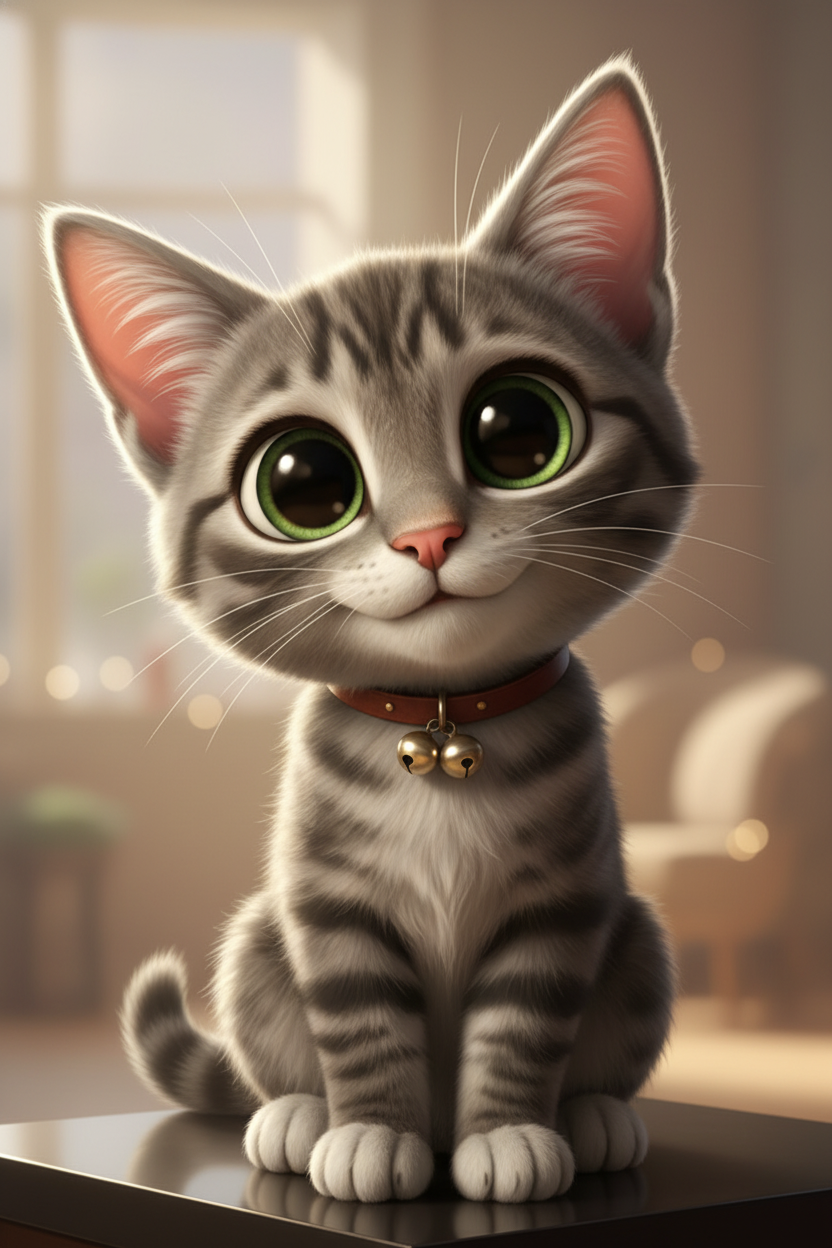 Jinx in Pixar 3D style