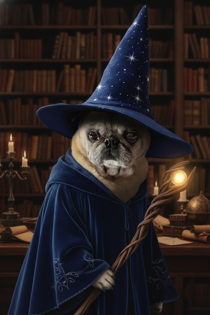 Roger in Wizard style