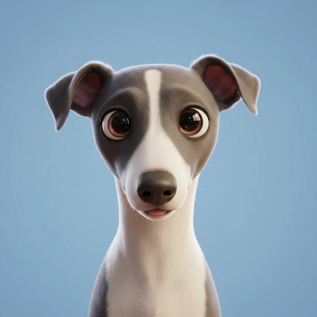Alfie in Pixar 3D style